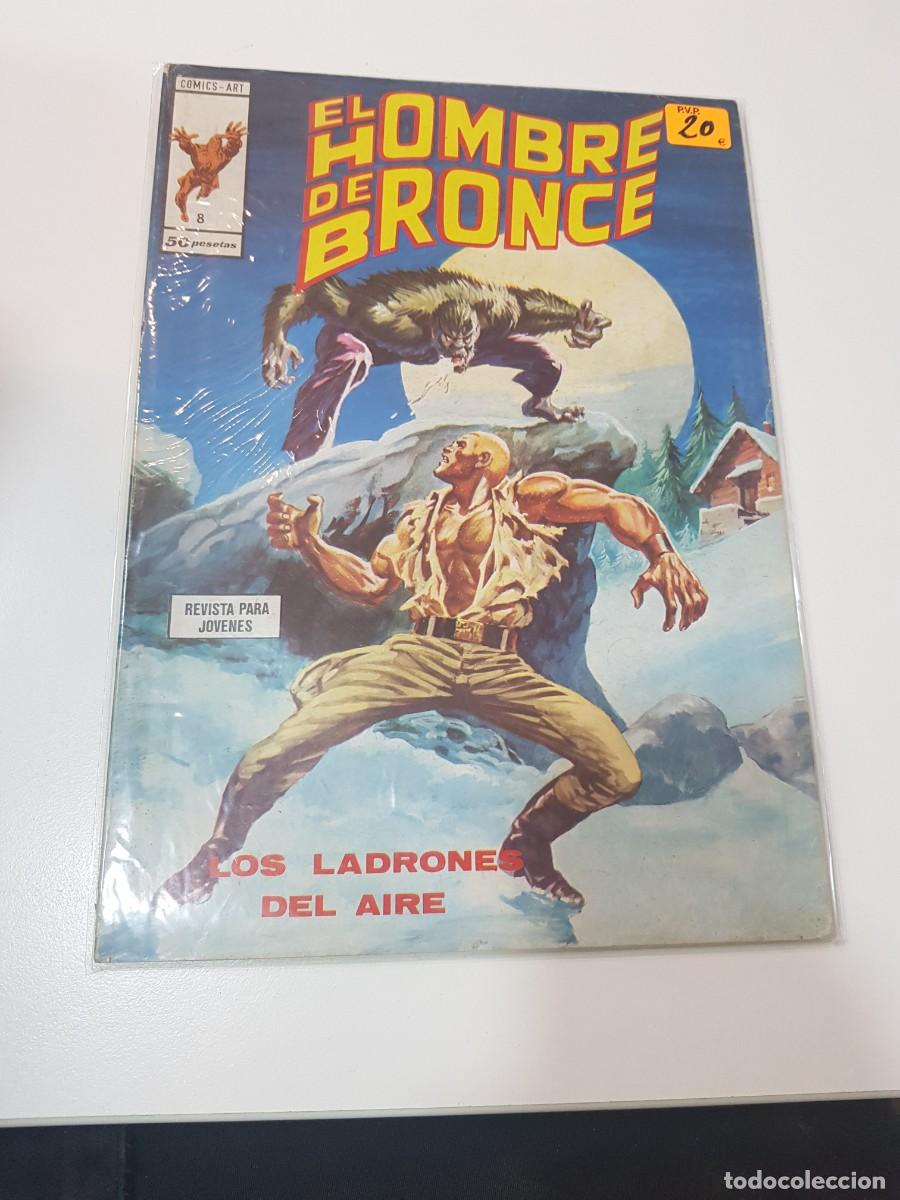 C&oacute;mics: COMICS-ART EL HOMBRE DE BRONCE REVISTA PARA JOVENES LOS LADRONES DEL AIRE N&ordm;8
