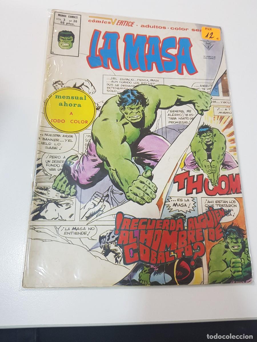 C&oacute;mics: MUNDICOMICS COMICS VERTICE LA MASA VOL.3 N&ordm;26 RECUERDA ALGUIEN AL HOMBRE DE COBALTO?