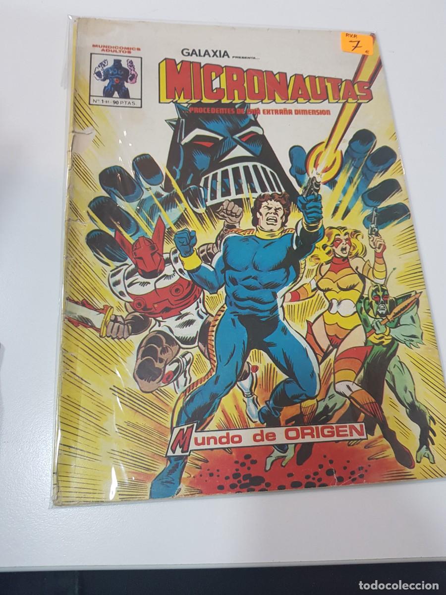 C&oacute;mics: MUNDICOMICS GALAXIA MICRONAUTAS PROCEDENTES DE UNA EXTRA&Ntilde;A DIMENSION N&ordm;1 MUNDO DE ORIGEN