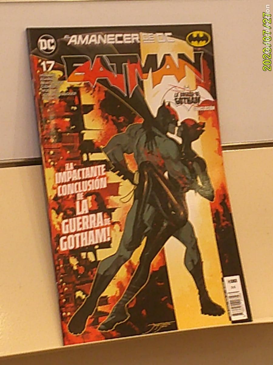 C&oacute;mics: EL AMANECER DE DC BATMAN N&ordm; 17-147 JULIO 2024 LA GUERRA DE GOTHAM CONCLUSION - ECC
