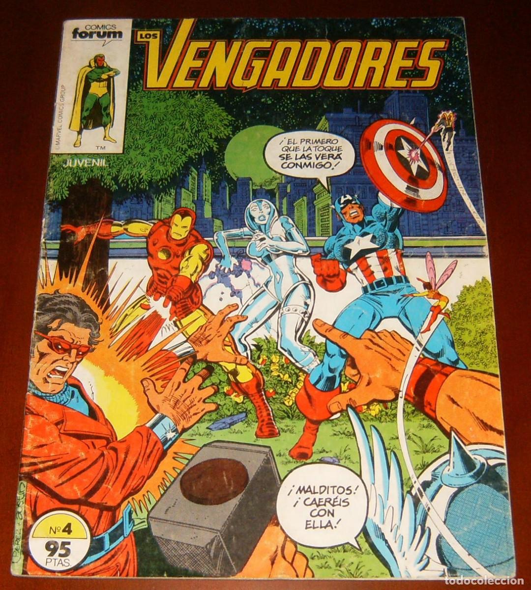 C&oacute;mics: LOS VENGADORES Vol.1 N&uacute;mero 4 . FORUM