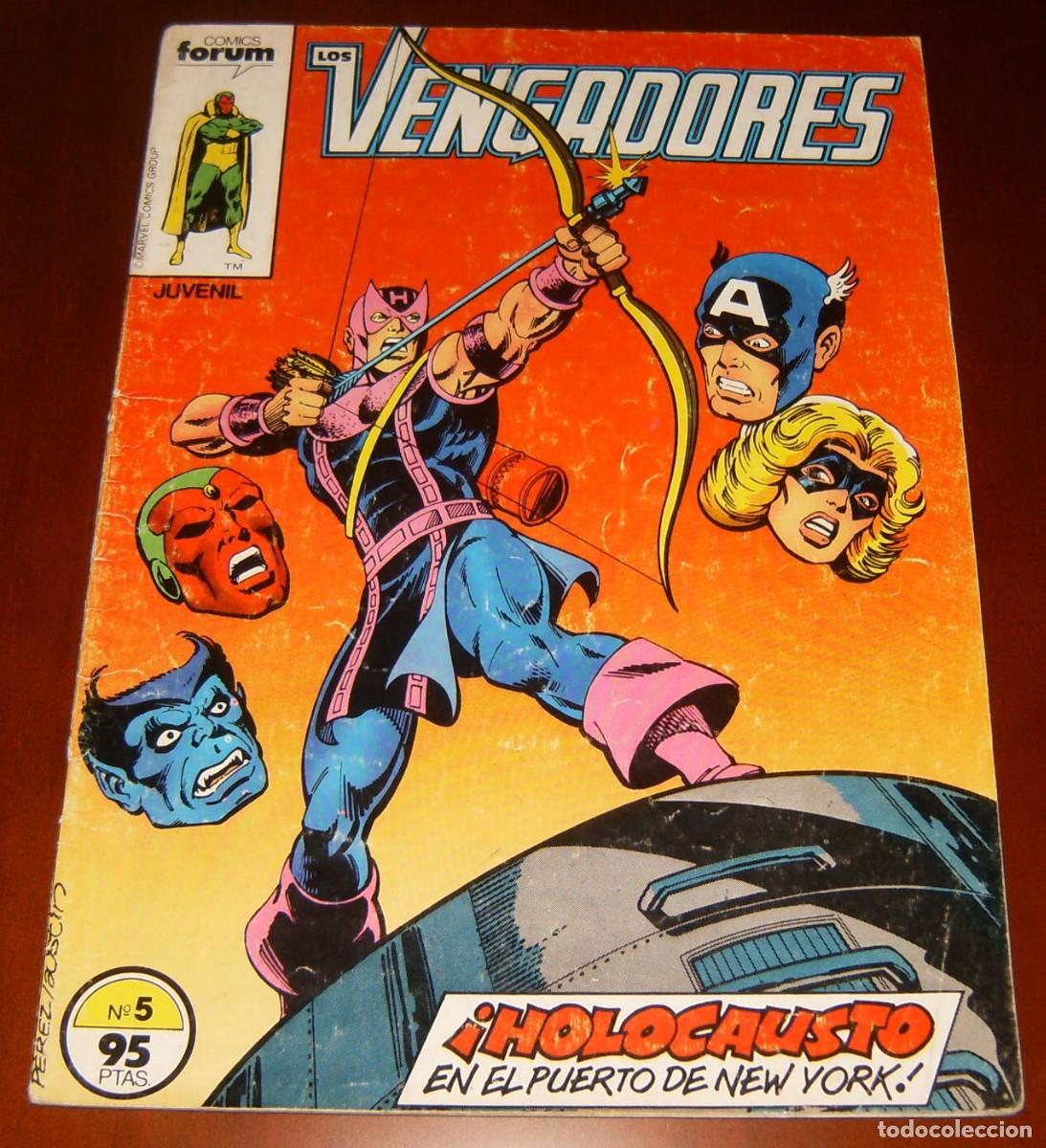 C&oacute;mics: LOS VENGADORES Vol.1 N&uacute;mero 5 . FORUM