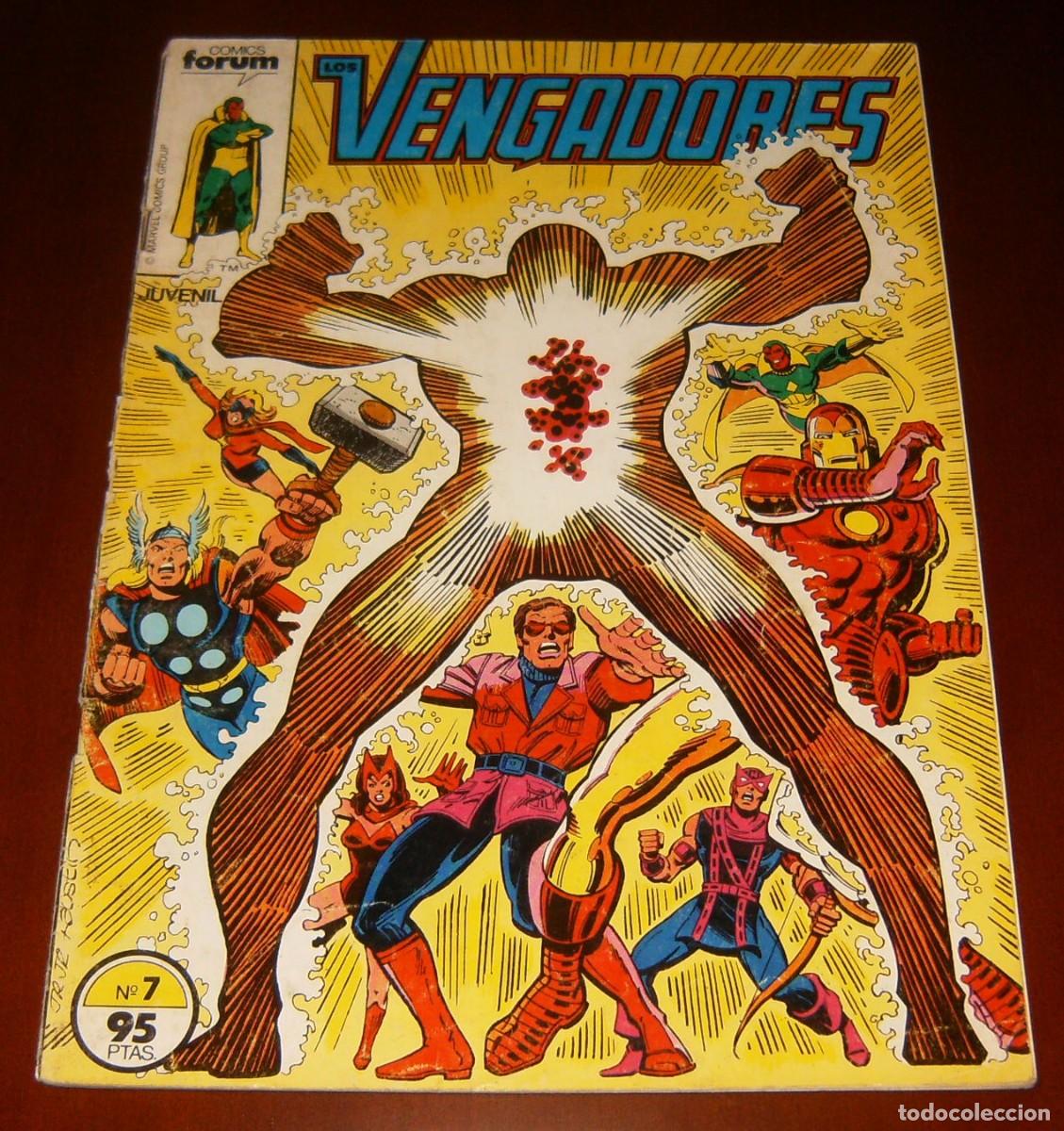 C&oacute;mics: LOS VENGADORES Vol.1 N&uacute;mero 7 . FORUM