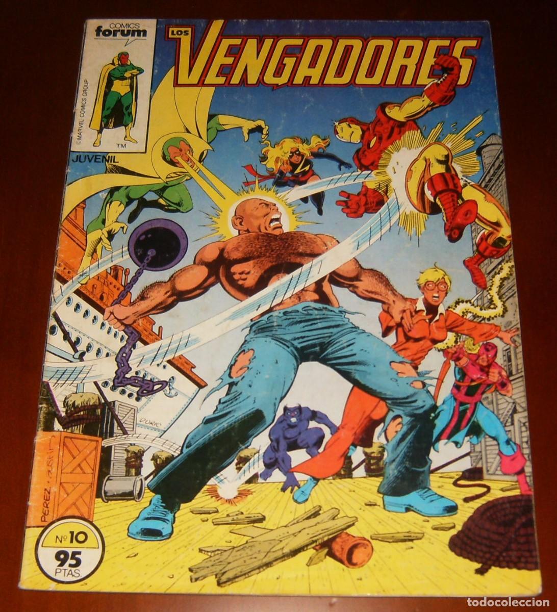 C&oacute;mics: LOS VENGADORES Vol.1 N&uacute;mero 10 . FORUM
