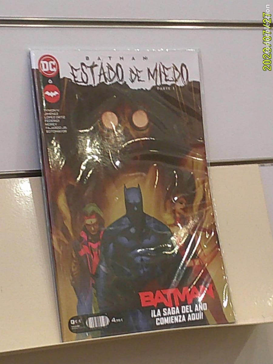 C&oacute;mics: BATMAN N&ordm; 6-119 ESTADO DE MIEDO PARTE 1 DC - ECC