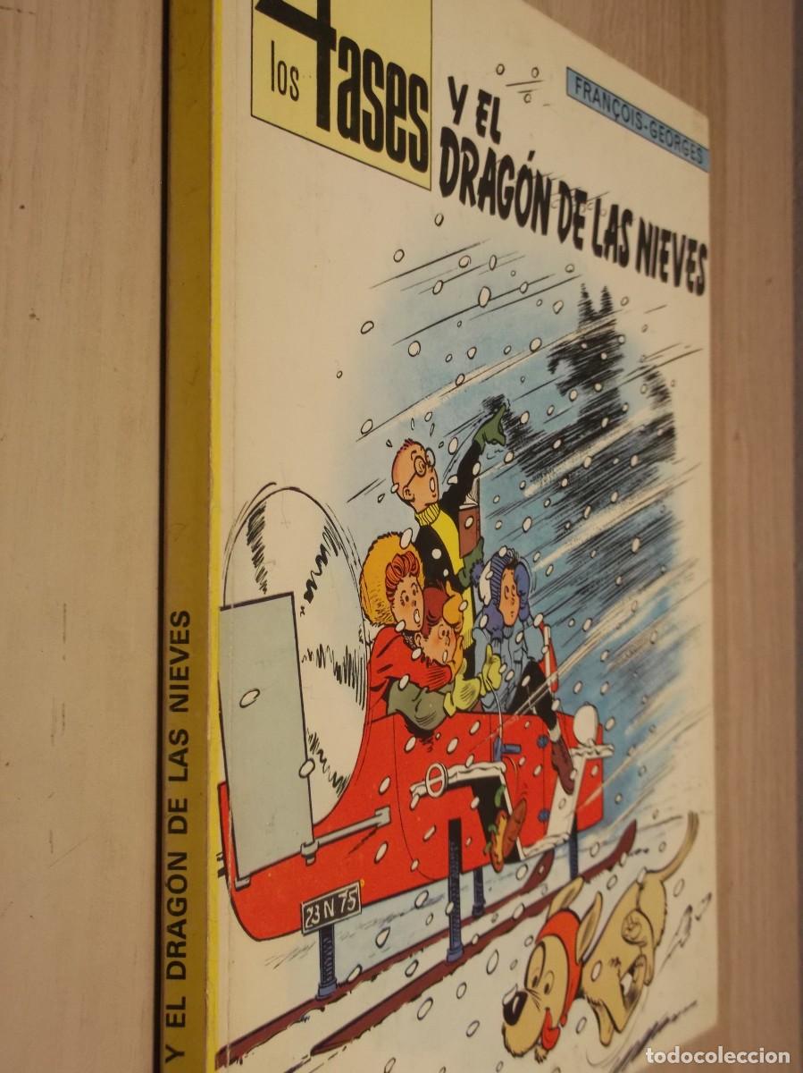 C&oacute;mics: LOS 4 ASES Y EL DRAG&Oacute;N DE LAS NIEVES de FRAN&Ccedil;OIS-GEORGES 1 EDICION 1969 TAPA DURA