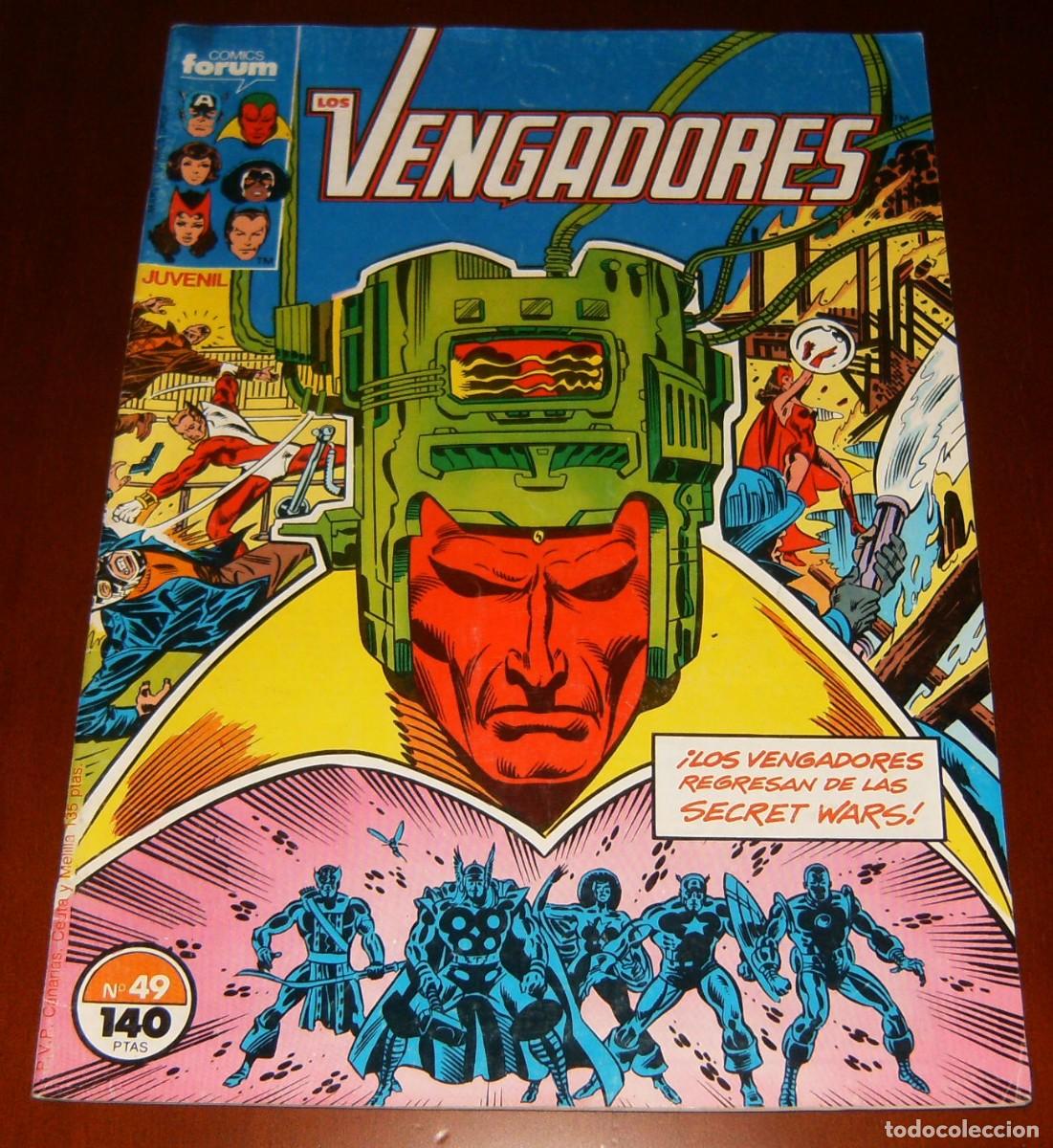 C&oacute;mics: LOS VENGADORES Vol.1 N&uacute;mero 49 . FORUM