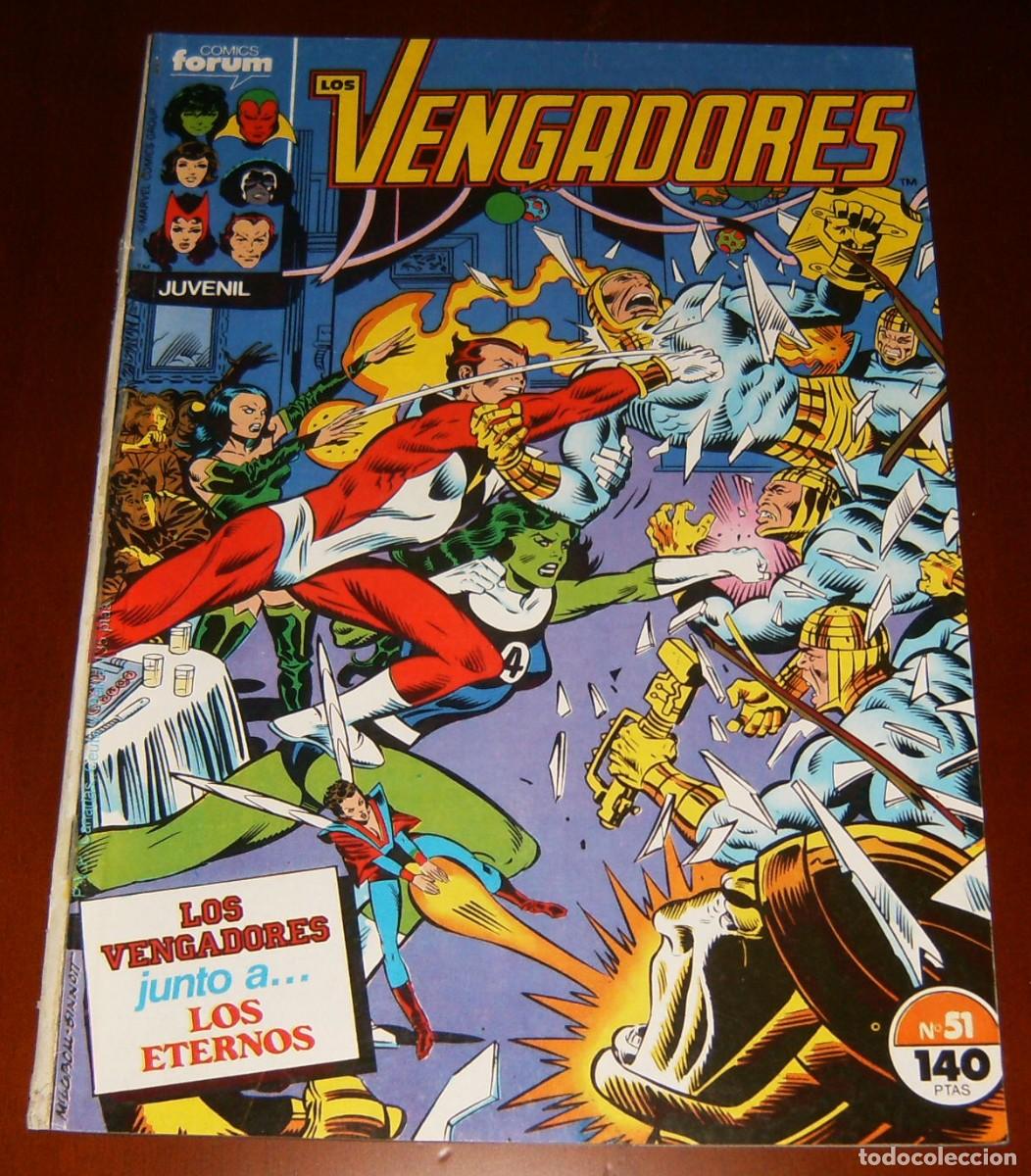 C&oacute;mics: LOS VENGADORES Vol.1 N&uacute;mero 51 . FORUM . PROCEDE DE RETAPADO