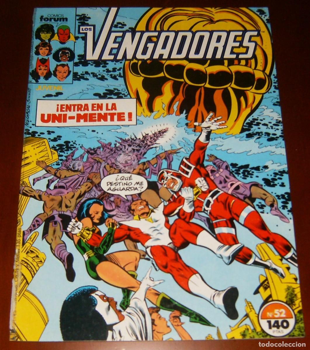C&oacute;mics: LOS VENGADORES Vol.1 N&uacute;mero 52 . FORUM . PROCEDE DE RETAPADO