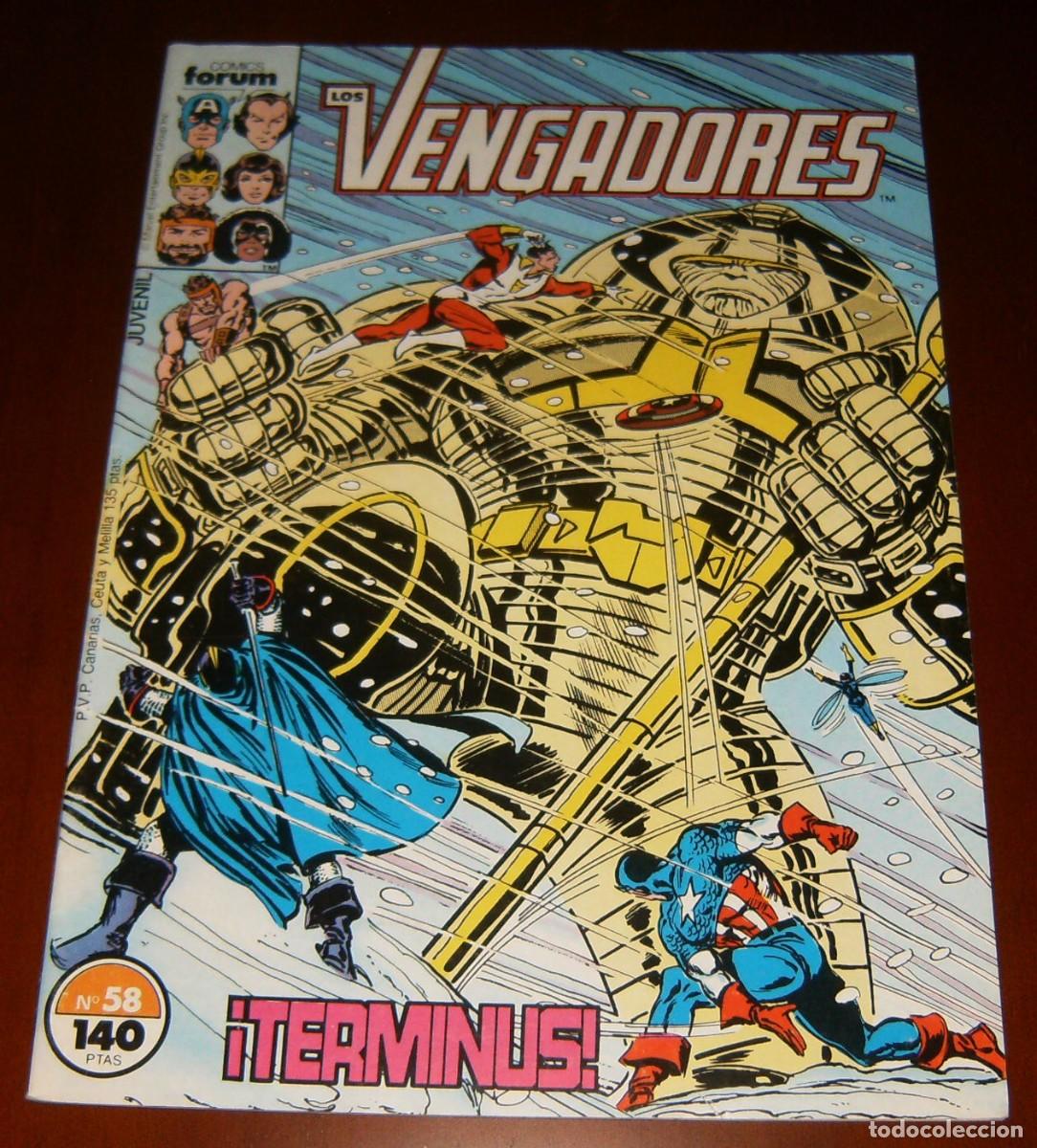 C&oacute;mics: LOS VENGADORES Vol.1 N&uacute;mero 58 . FORUM
