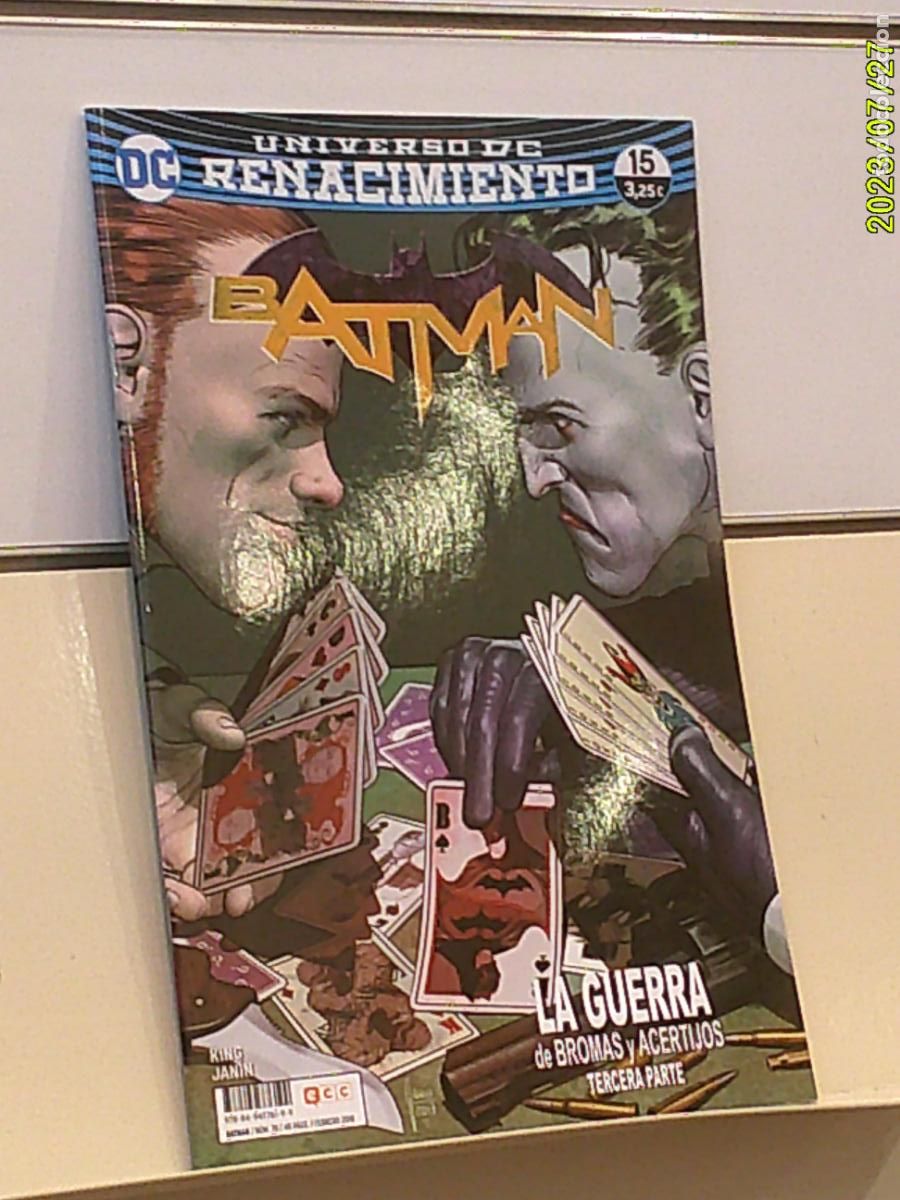 C&oacute;mics: UNIVERSO DC RENACIMIENTO BATMAN N&ordm; 15-70 FEBRERO 2018 LA GUERRA DE BROMAS Y ACERTIJOS 3 - ECC
