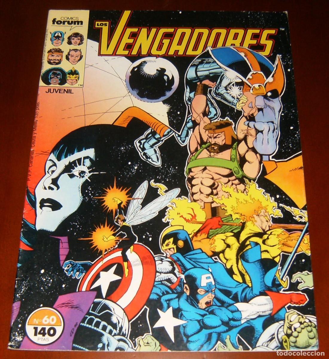 C&oacute;mics: LOS VENGADORES Vol.1 N&uacute;mero 60 . FORUM
