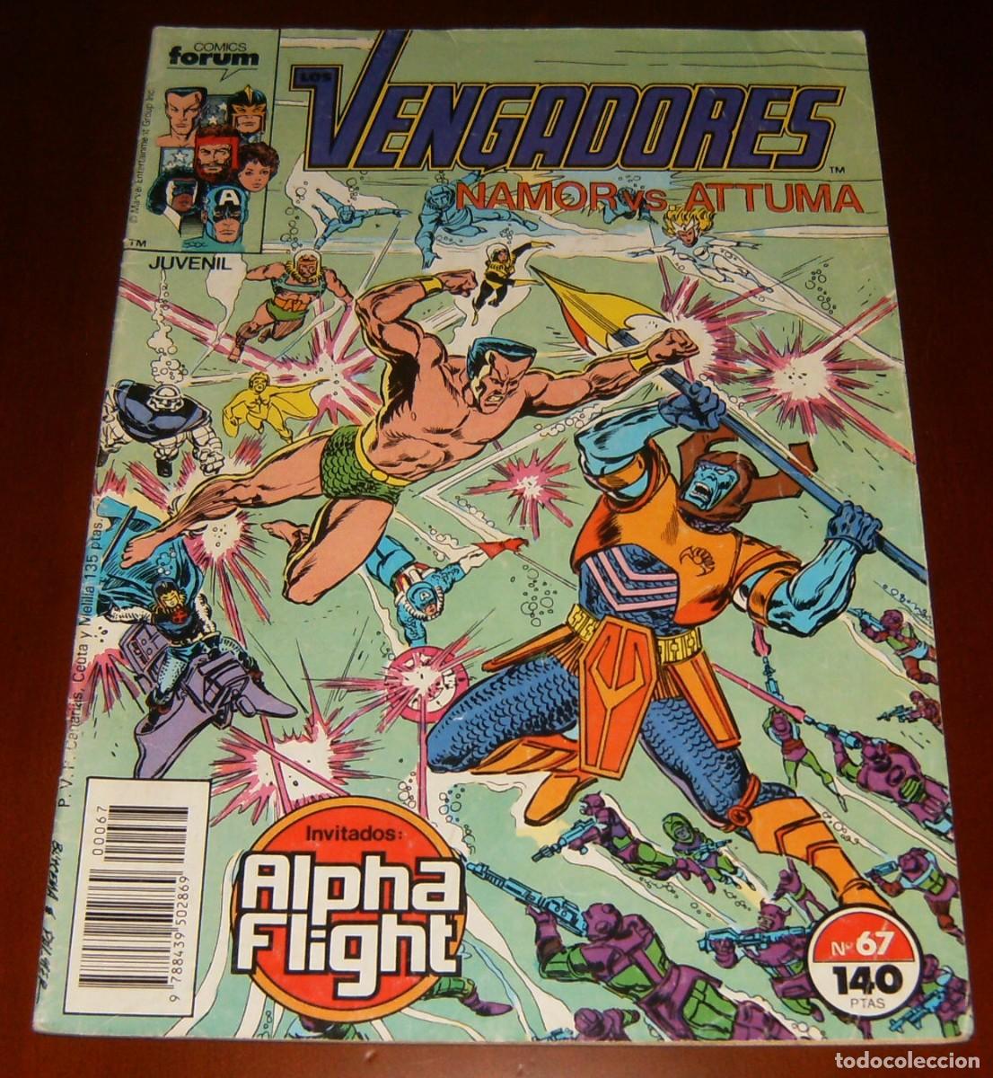 C&oacute;mics: LOS VENGADORES Vol.1 N&uacute;mero 67. FORUM