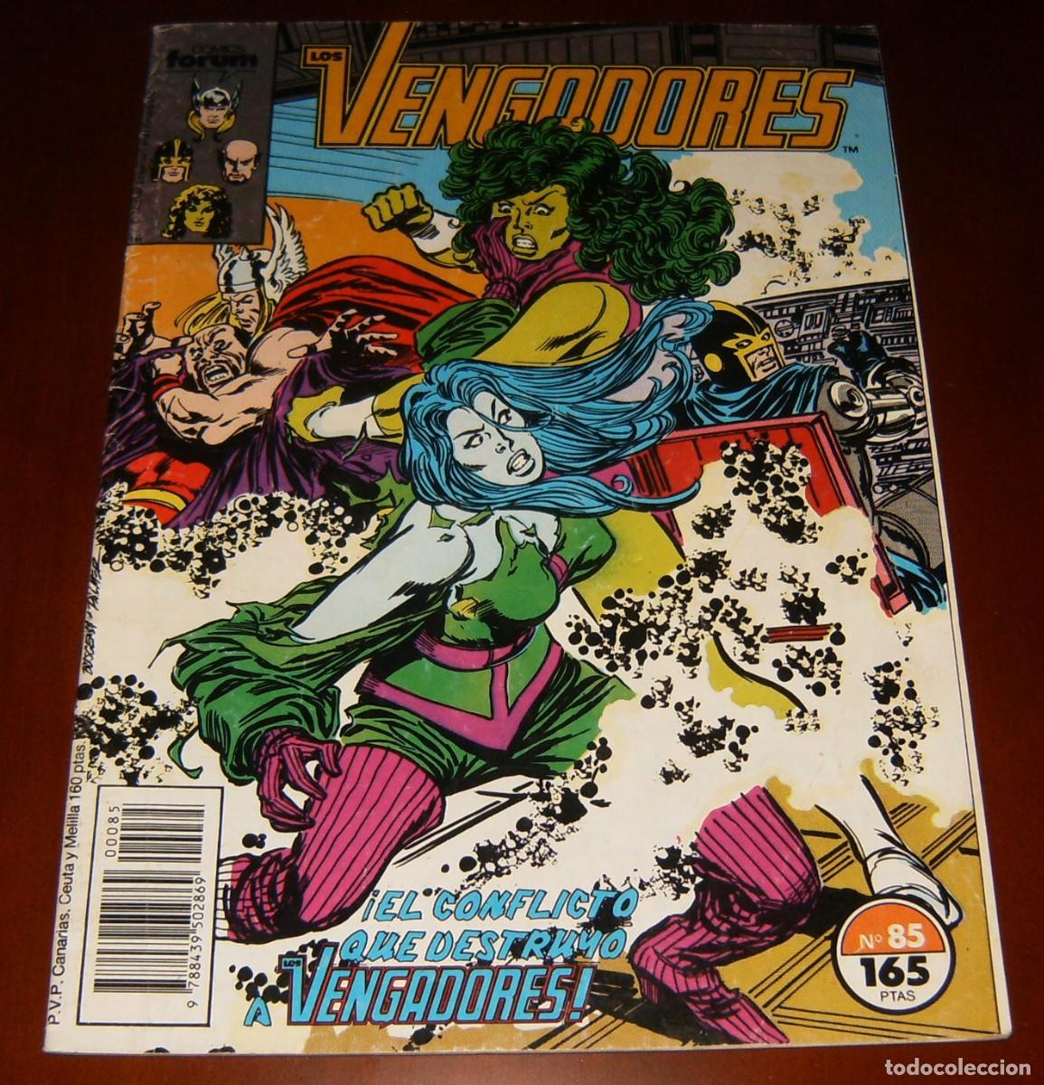 C&oacute;mics: LOS VENGADORES Vol.1 N&uacute;mero 85. FORUM