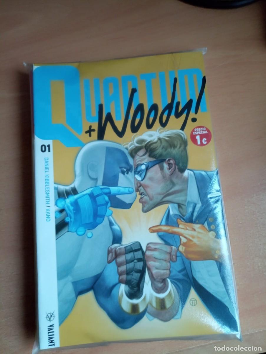 C&oacute;mics: Lote de c&oacute;mics Quantum + Woody