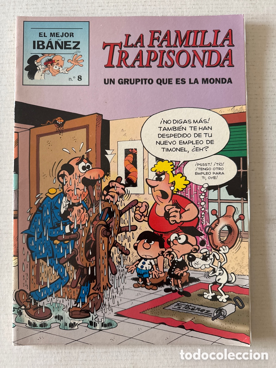 C&oacute;mics: EL MEJOR IBA&Ntilde;EZ #8 - LA FAMILIA TRAPISONDA - PRIMERA PLANA