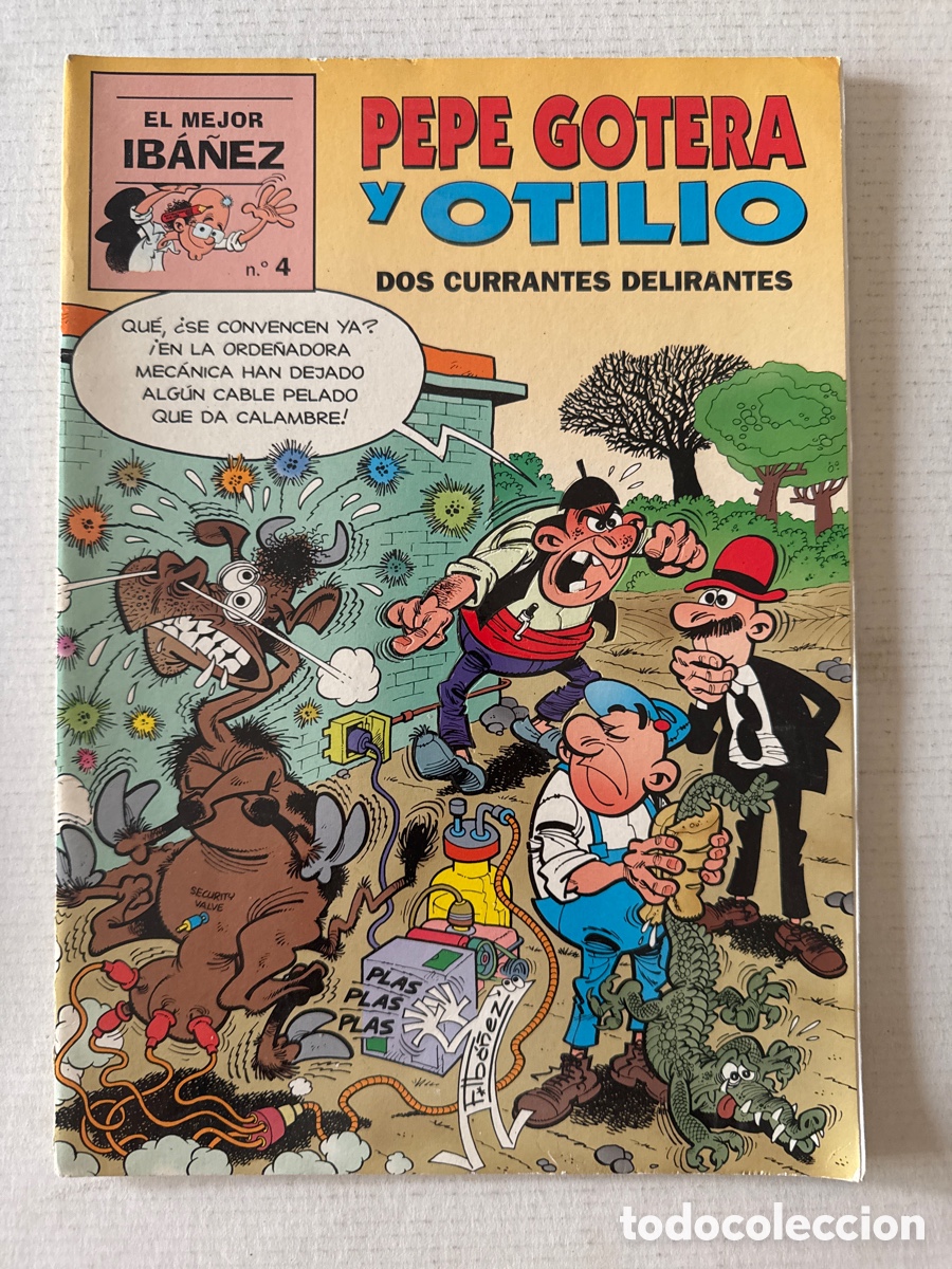 C&oacute;mics: EL MEJOR IBA&Ntilde;EZ #4 - PEPE GOTERA Y OTILIO - PRIMERA PLANA