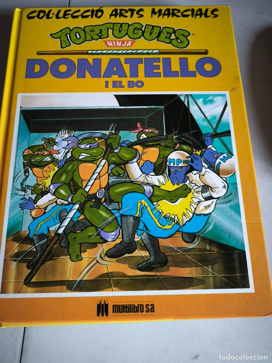 C&oacute;mics: TORTUGAS NINJA - DONATELLO Y EL BO -- COLECCION ARTES MARCIALES -- MULTILIBRO 1991