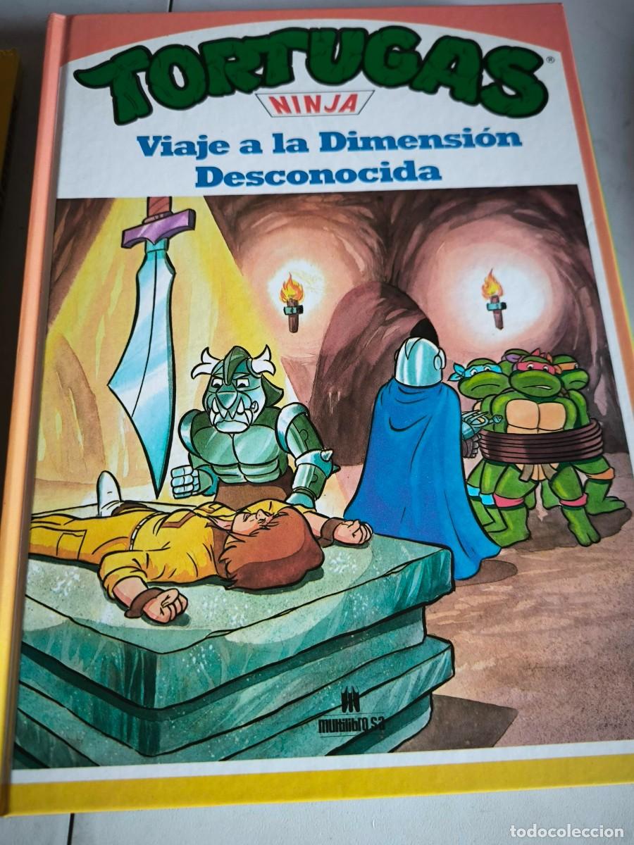 C&oacute;mics: TORTUGAS NINJA - VIAJE A LA DIMENSION DESCONOCIDA -- COLECCION ARTES MARCIALES -- MULTILIBRO 1991