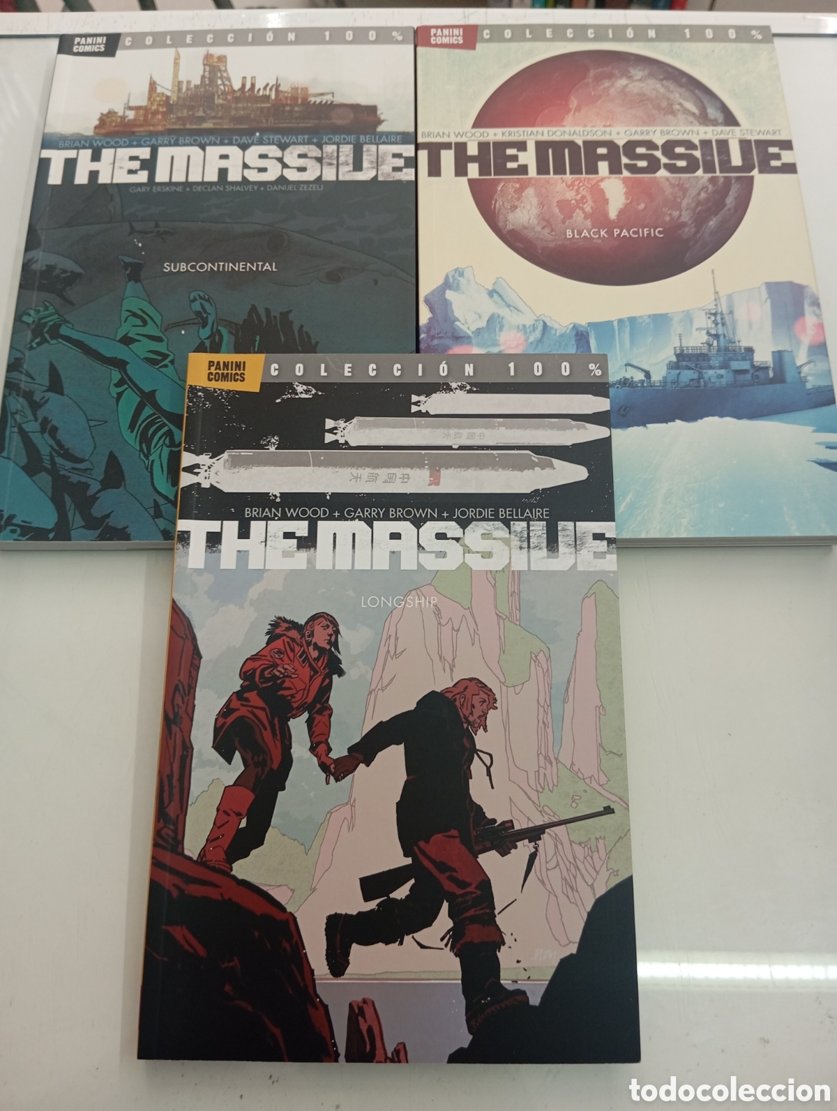 C&oacute;mics: THE MASSIVE OBRA COMPLETA 3 TOMOS BRIAN WOOD 1&ordf; EDICI&Oacute;N PANINI COMICS COMO NUEVOS AGOTADOS PERFECTOS