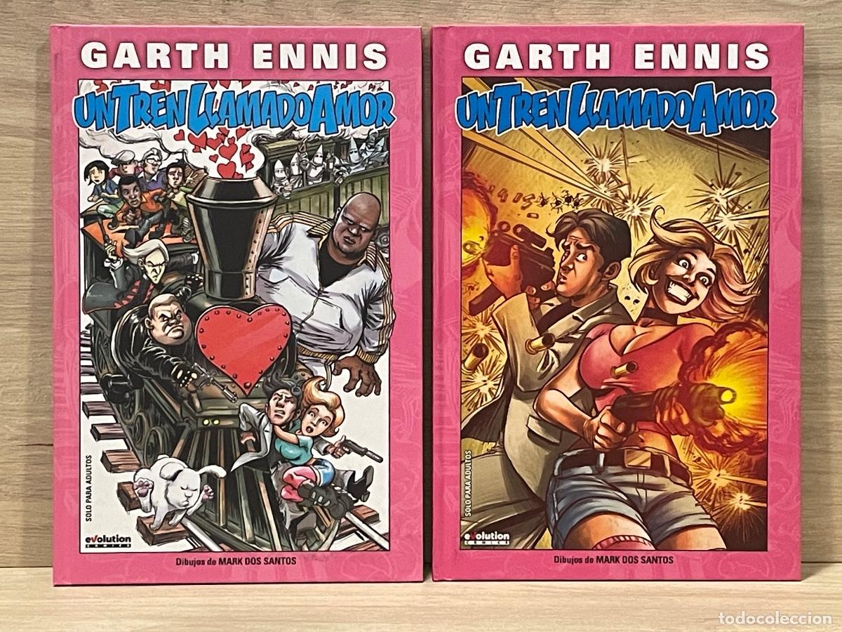C&oacute;mics: Un Tren Llamado Amor / Completo 2 vol&uacute;menes / Garth Ennis / Evolution