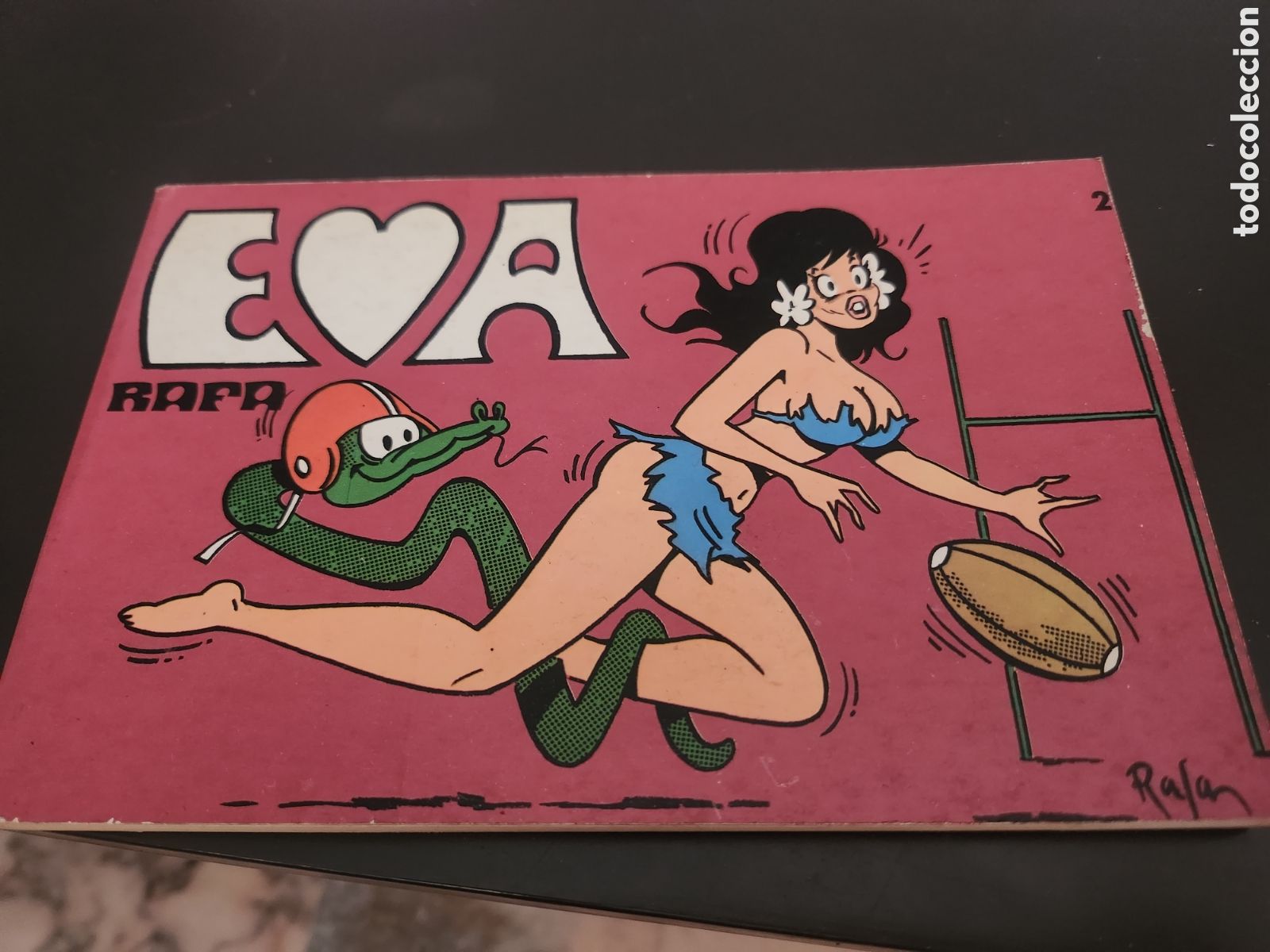 C&oacute;mics: COMIC EVA N&ordm; 3 / RAFA - editado : A&Ntilde;OS 80 ( humor )