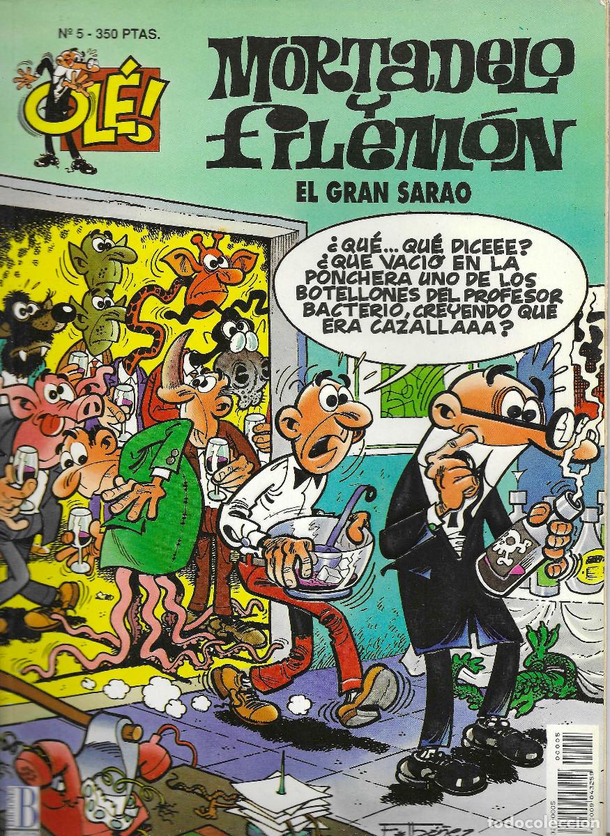 C&oacute;mics: Mortadelo y Filem&oacute;n. El Gran Sarao