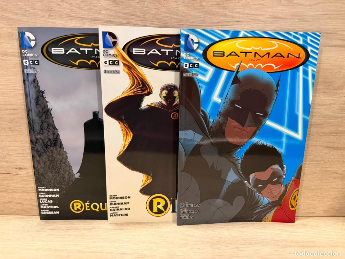 C&oacute;mics: Batman Inc. - Completa 3 num. (Ecc, 2013) - Morrison, Burnham, Irving
