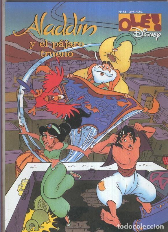 Comics: Ole Disney numero 064: Aladdin y el pajaro trueno (portada en relieve) - Disney