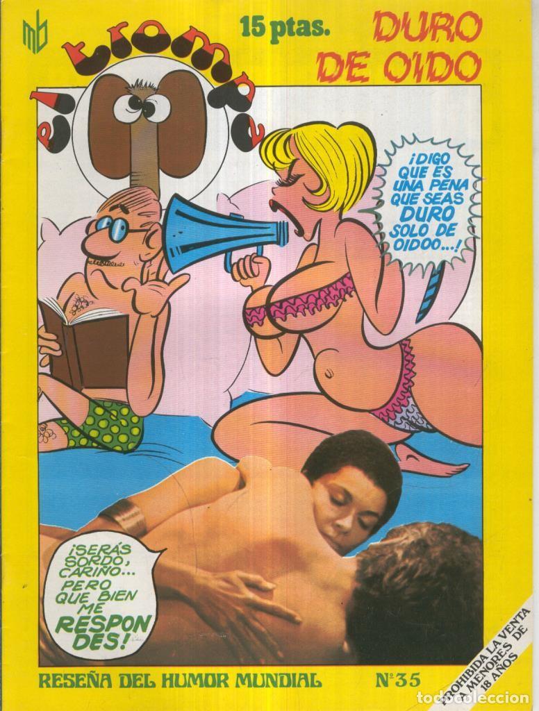 Comics: El Trompa revista chistes picantes numero 34: Frio y ardiente (grapa sacada por oxido) - Varios
