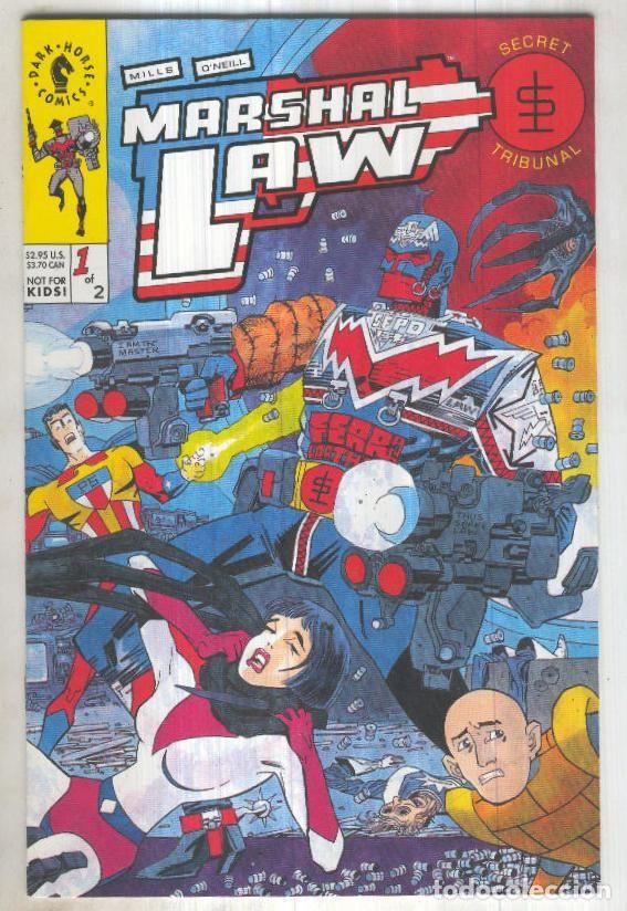 Fumetti: MARSHAL LAW: SECRET TRIBUNAL, Vol.1 No.01: Cape Fear (Dark Horse 1993) - Pat Mills