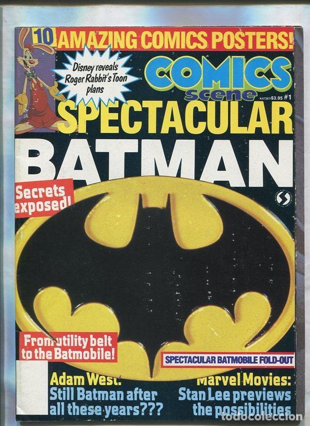C&oacute;mics: Comics scene spectacular . Batman, conserva los posters - varios