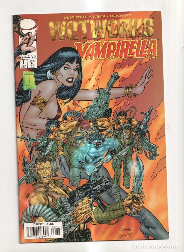 C&oacute;mics: Harris Comics: Wetworks / Vampirella numero 01 - Varios