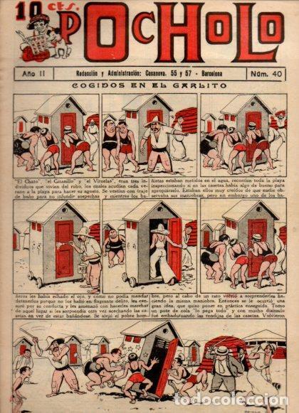 C&oacute;mics: V48953: POCHOLO n&ordm; 40. Cogidos en el garlito