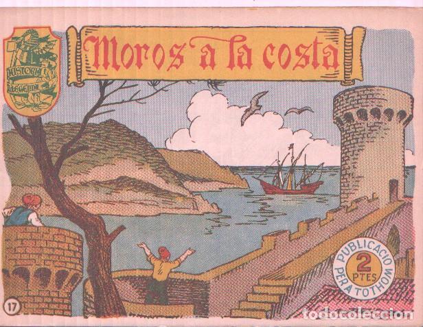 C&oacute;mics: Historia i Llegenda numero 17: Moros a la costa -