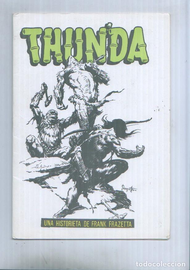 C&oacute;mics: Fanzine: Thunda de Frank Frazetta -