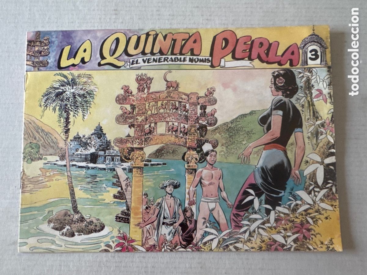 C&oacute;mics: LA QUINTA PERLA #3 - El venerable Nomis &laquo;RARO&raquo;