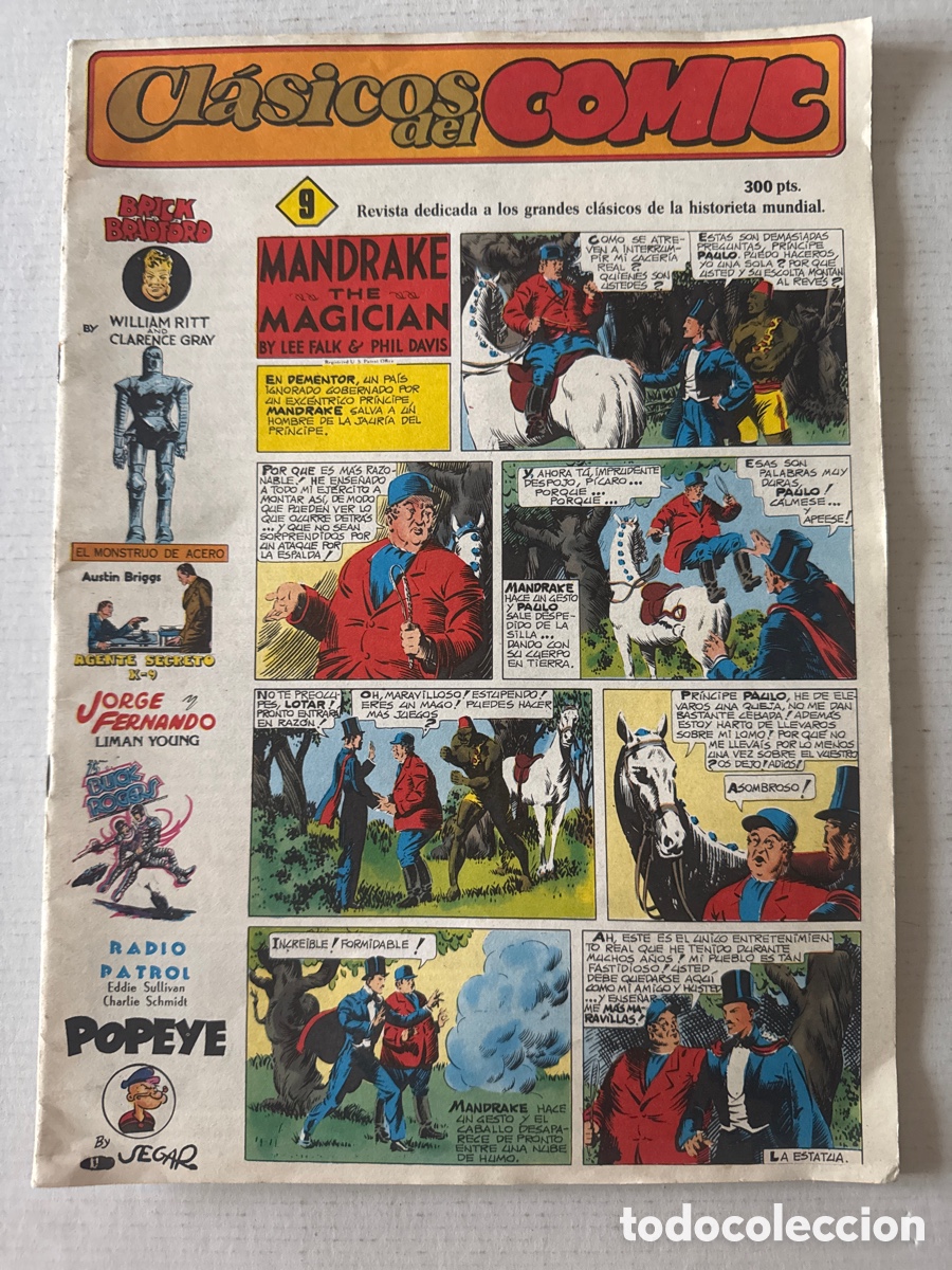 C&oacute;mics: CL&Aacute;SICOS DEL C&Oacute;MIC #9 - COMPLOT