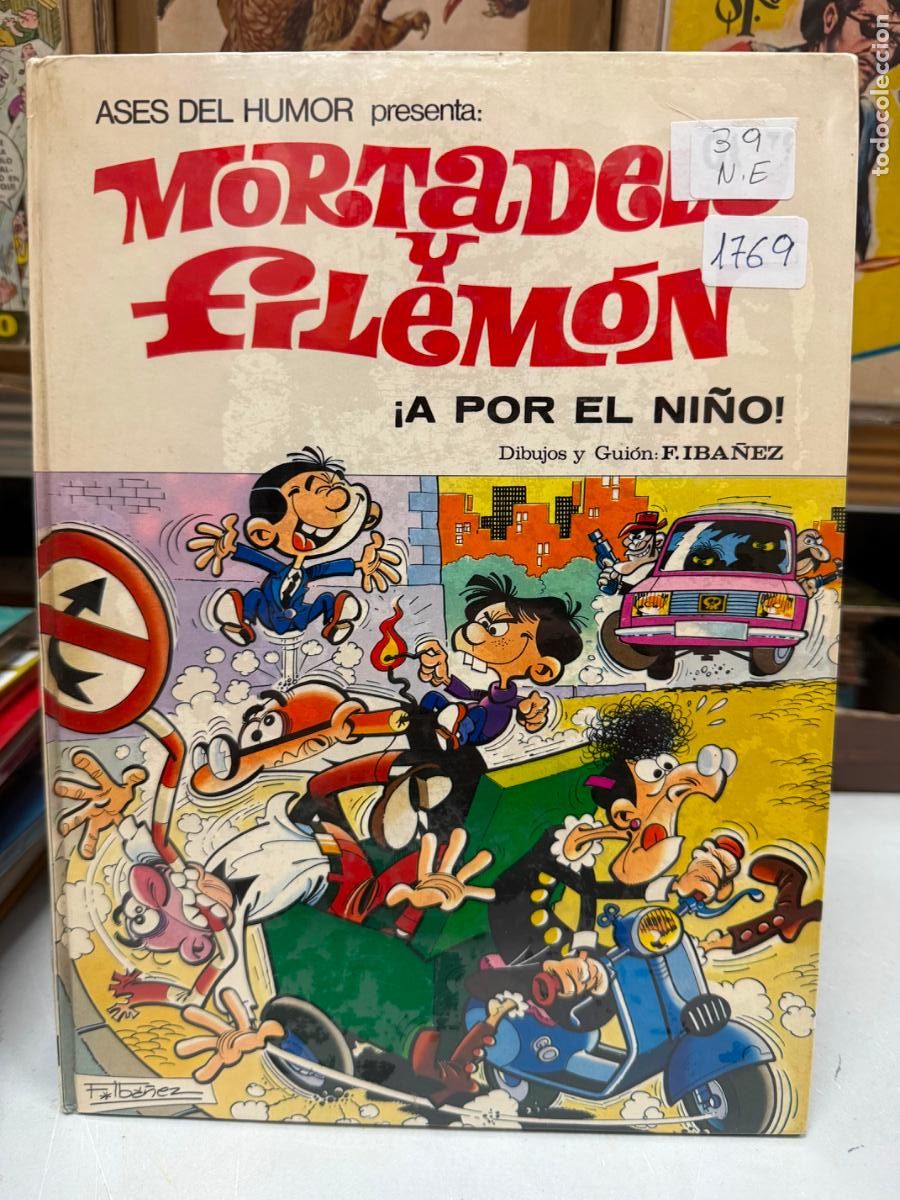C&oacute;mics: mortadelo y filemon ases del humor numero 39