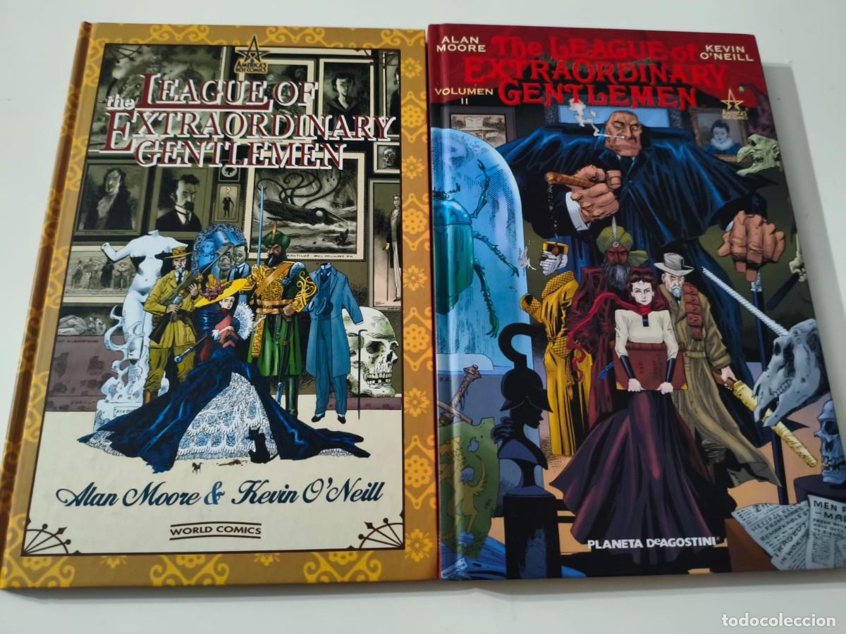 C&oacute;mics: The League of Extraordinary Gentlemen Vol. 1 y 2 - Planeta Alan Moore y Kevin O&acute;Neill