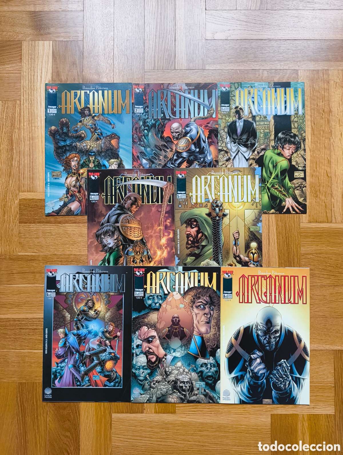 C&oacute;mics: Arcanum 1-8 (COMPLETA), Brandon Peterson