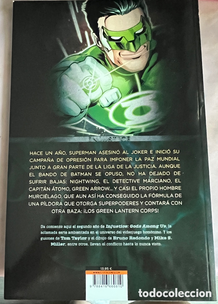 C&oacute;mics: INJUSTICE: GODS AMONG US - A&Ntilde;O 2 - VOLUMEN 1 DE 2 - ECC - Foto 2