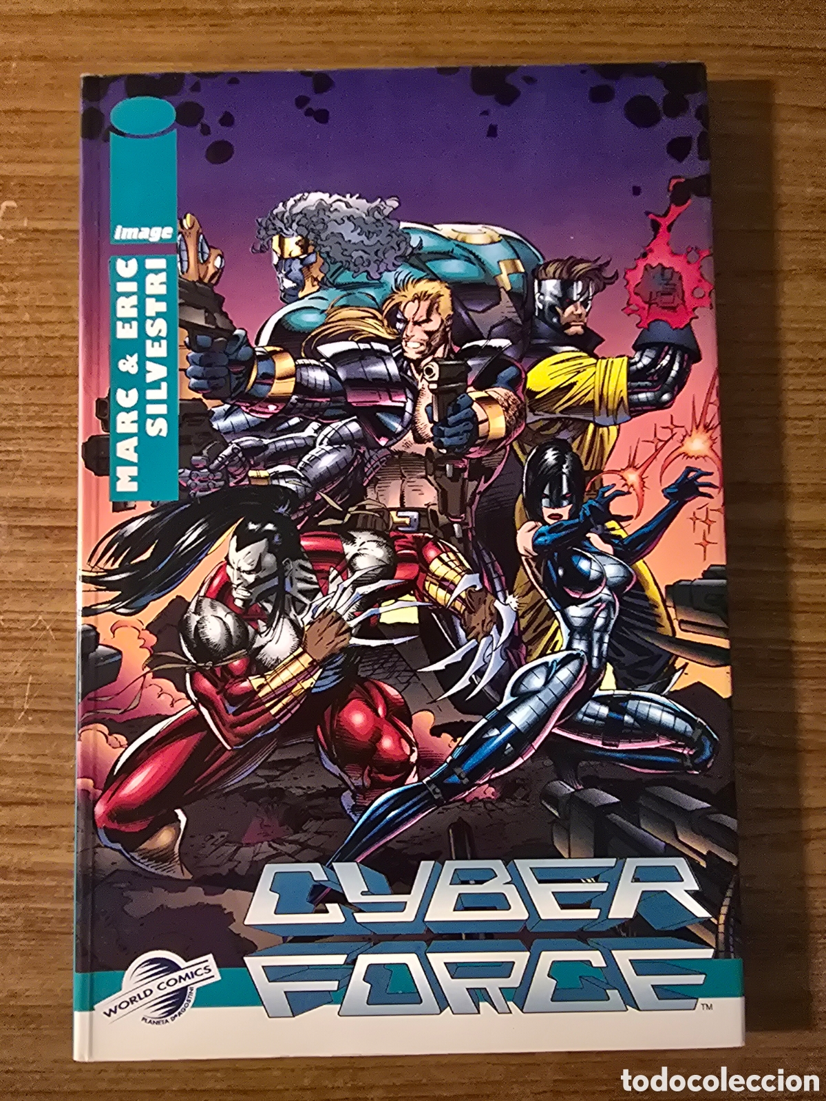 C&oacute;mics: CYBER FORCE,MARCK & ERIC SILVESTRINI,(WORLD COMICS)