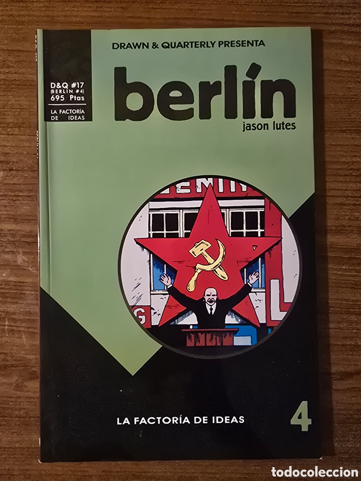 C&oacute;mics: DRAWN & QUARTERLY PRESENTA BERLIN,NUMERO 4,(LA FACTORIA DE IDEAS)