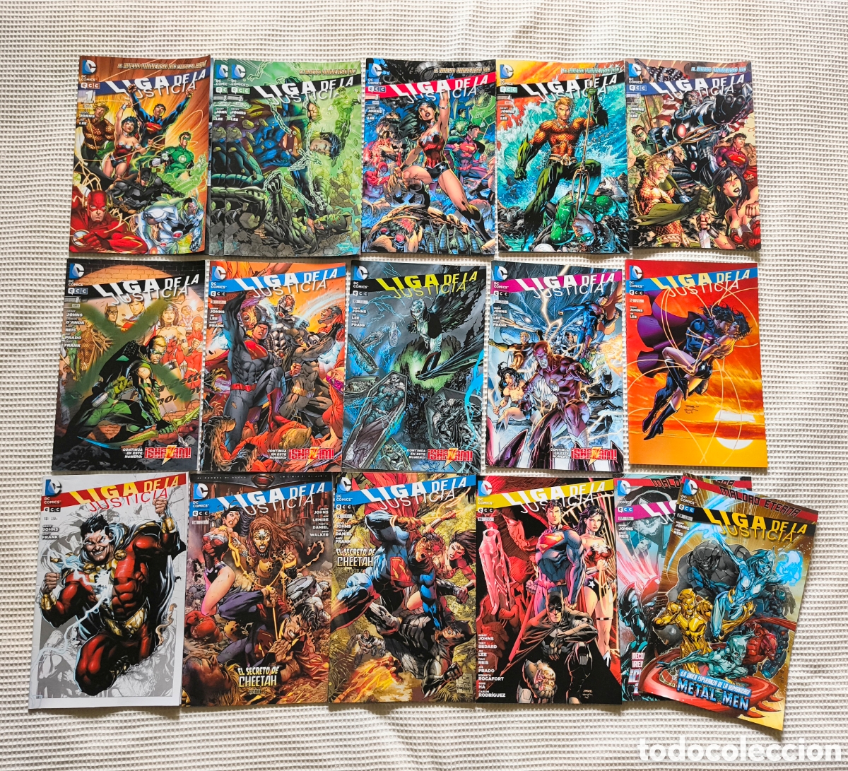 C&oacute;mics: Liga de la Justicia: 16 n&uacute;meros sueltos