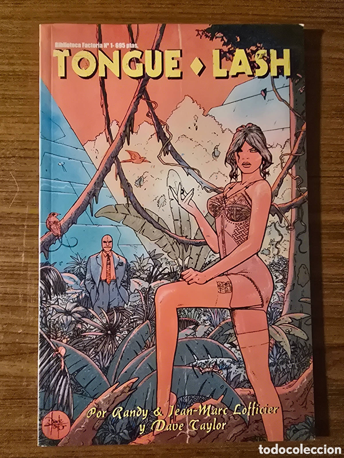 C&oacute;mics: TONGUE&bull;LASH,BIBLIOTECA FACTORIA NUMERO 1,(LA FACTORIA DE IDEAS)