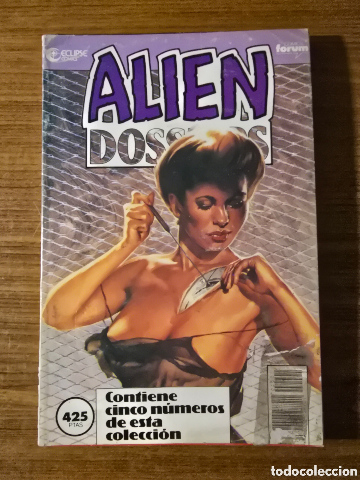 C&oacute;mics: ALIEN DOSSIERS,CONTIENE 4 NUMEROS A FALTA DEL NUMERO 1,(ECLIPSE)