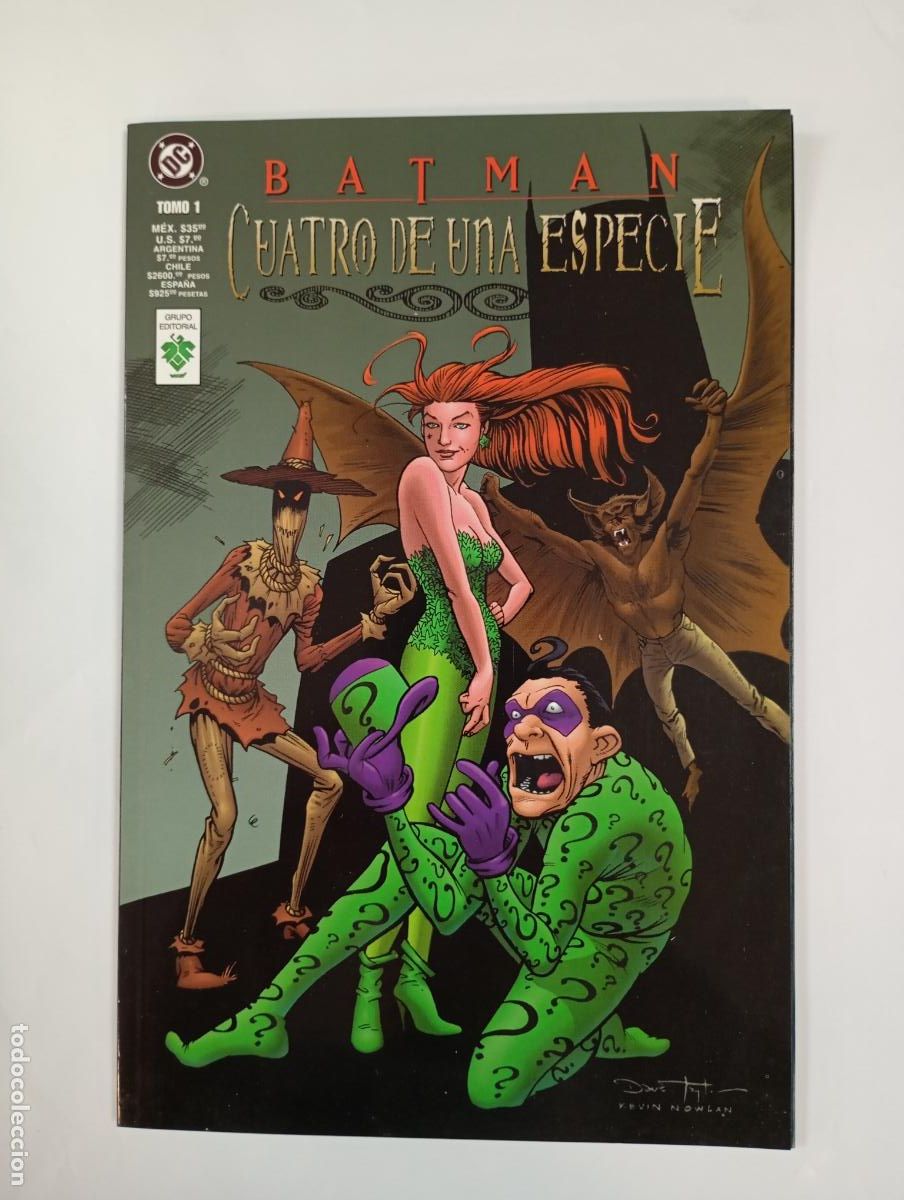 C&oacute;mics: BATMAN TOMO 1. CUATRO DE UNA ESPECIE. DC COMICS. TDKR95