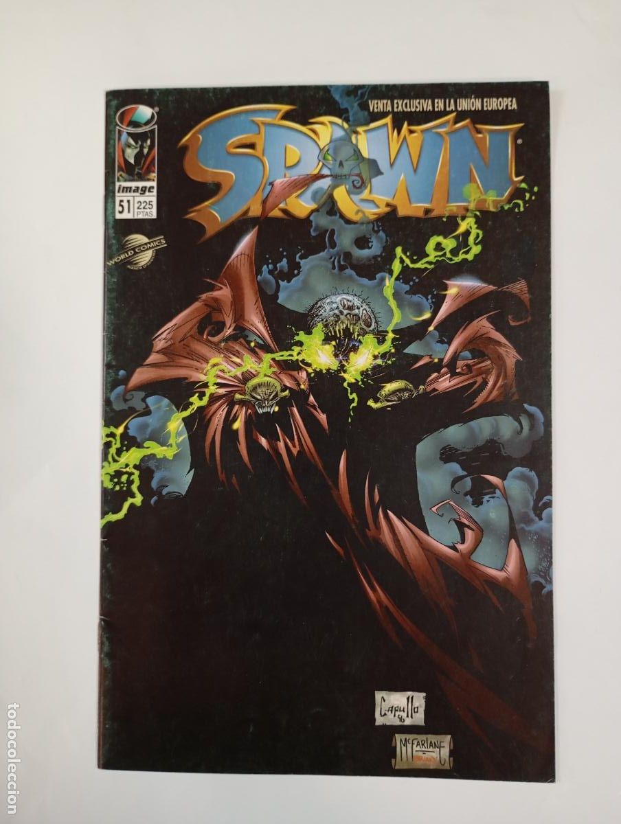 C&oacute;mics: SPAWN N&ordm; 51. IMAGE. WORLD COMICS. TDKR95