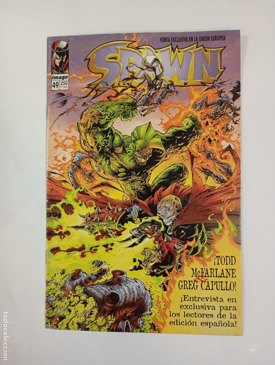 C&oacute;mics: SPAWN N&ordm; 49. IMAGE. WORLD COMICS. TDKR95